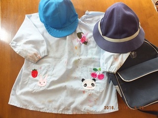 幼稚園の小物たち